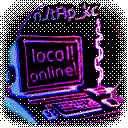 NtApKC Logo - Retro Futuristic PC